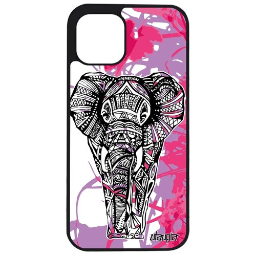 фото Чехол на мобильный apple iphone 12 pro max, "слон" азиатский африканский utaupia
