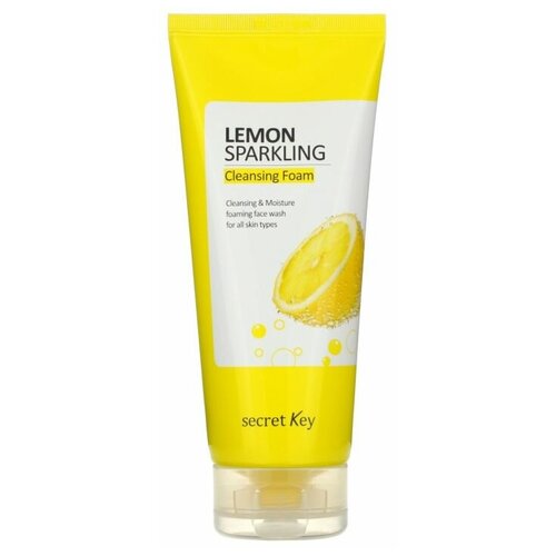 Secret Key очищающая пенка для умывания на газированной воде с лимоном Lemon Sparkling Cleansing Foam, 290 г