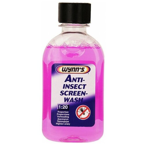 Концентрат жидкости для стеклоомывателя WYNN'S Anti-Insect Screen-Wash, 0.25 л