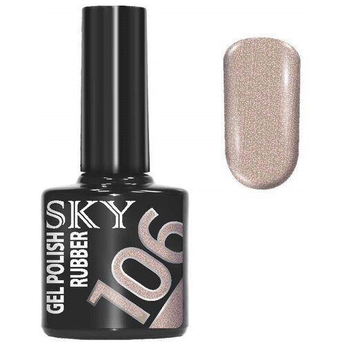 SKY Гель-лак Gel Polish Rubber, 10 мл, 106