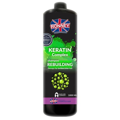 Шампунь Ronney Keratin complex Восстановительная терапия, 1л