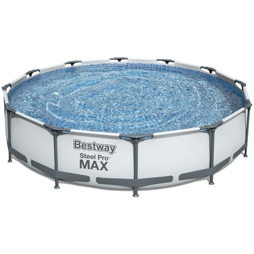 бассейн каркасный bestway steel pro max 56416 366х76 см картриджный фильтр насос Бассейн Bestway Бассейн каркасный Steel Pro MAX, 366 х 76 см, фильтр-насос, 56416 Bestway, 366х76 см, 366х76 см