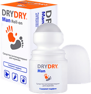 Дезодорант Dry Dry (Драй Драй) антиперспирант для мужчин Man Roll-on 50 мл