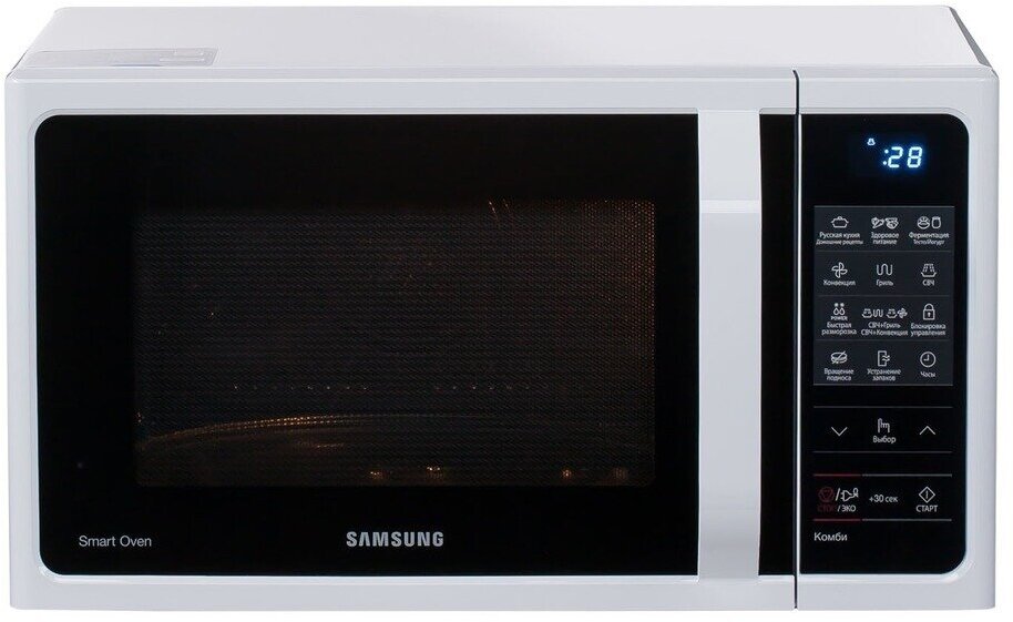 Микроволновая печь Samsung MC28H5013AW, белый - фотография № 10