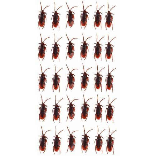 Игрушка Таракан 7 см набор 30 шт 469₽