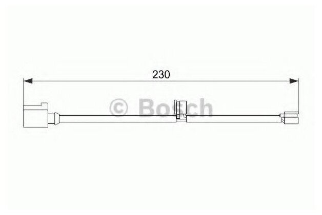 Датчик износа тормозных колодок задний Bosch 1987474569 для Porsche Cayenne Porsche Panamera Volkswagen Touareg