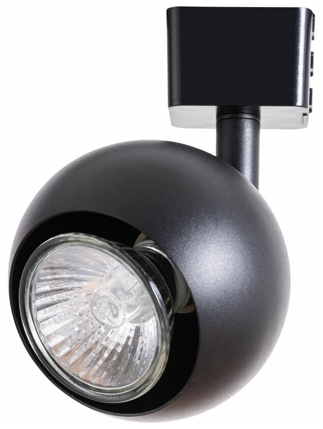 Трековый светильник Arte Lamp Brad A6253PL-1BK, GU10, кол-во ламп:1шт, Черный