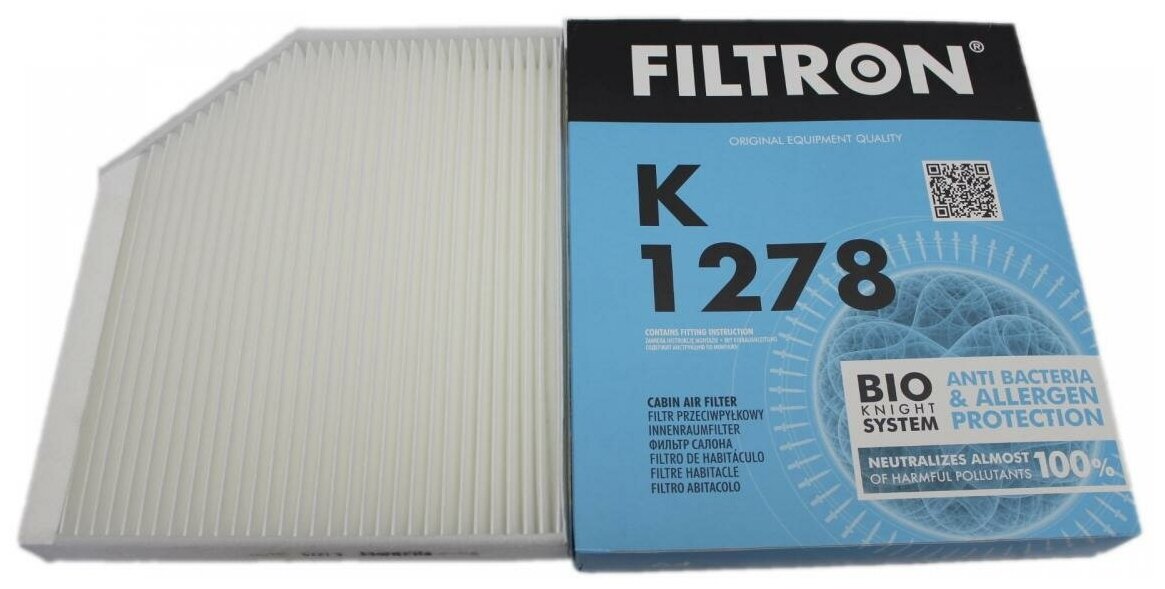 Салонный фильтр FILTRON K1278