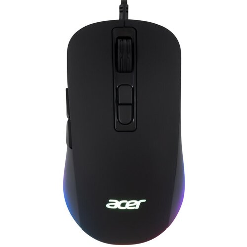 Комплект 3 штук, Мышь компьютерная Acer OMW135 черный (800-6400dpi) USB (7кн) (ZL. MCEEE.019) клавиатура мышь acer omw141 черный zl mceee 01m