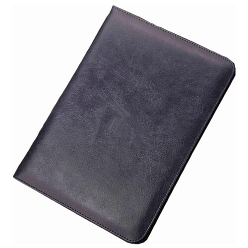 фото Чехол-обложка для apple ipad (2018) 128gb wi-fi / apple ipad (2018) 32gb wi-fi с визитницей и держателем для руки черный кожаный mypads