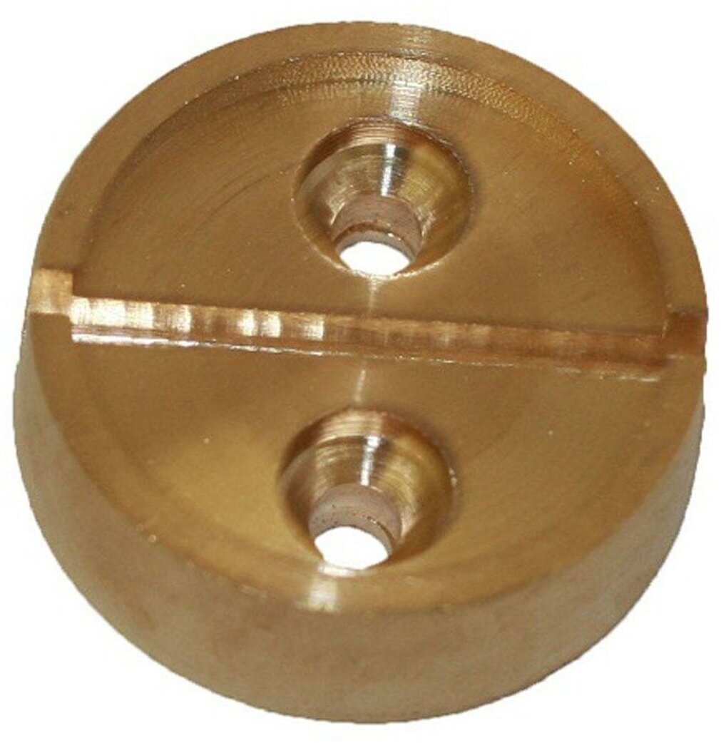 Опечатывающее устройство металл. на 1 печать, диаметр 29 мм, 2шт/уп, латунь