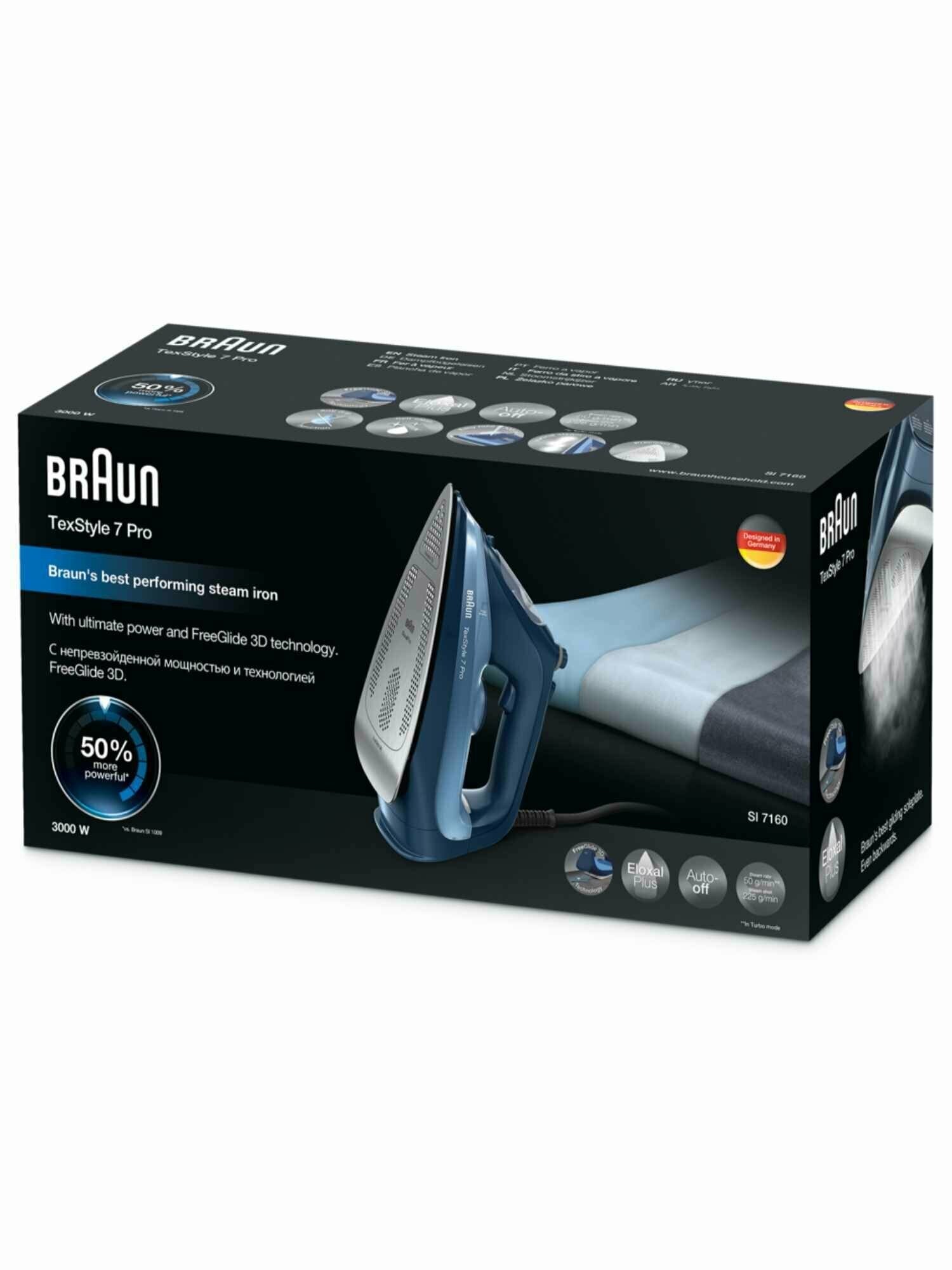 Утюг Braun TexStyle 7 Prо SI7160BL