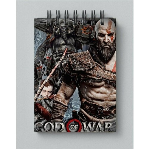 Блокнот God of War - Бог войны № 18 детализированная коллекционная экшн фигурка god of war kratos кратос