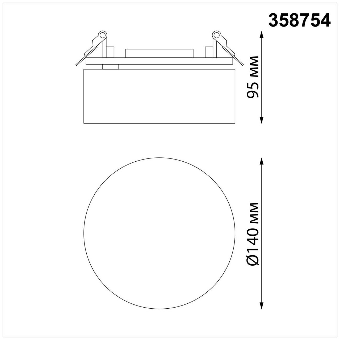 Встраиваемый спот Novotech Prometa 358754 - фотография № 6