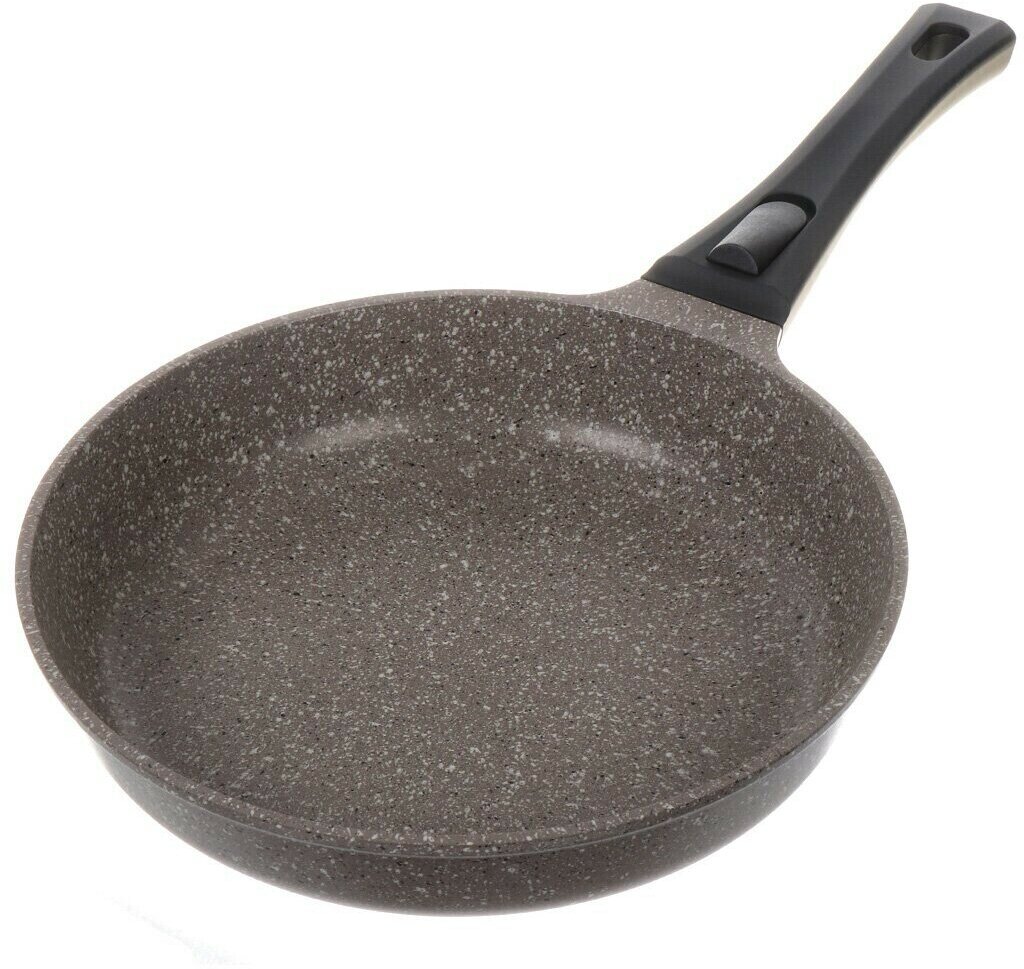 фото Сковорода алюминий, 28 см, антиприг, Гурман, Guatemala, корич, ГМ2801 ГВ, съем руч