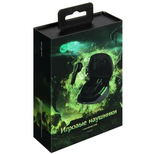 Наушники беспроводные Red Line BHS-36 TWS BT Type-C USB 30 300 мАч 109 дБ черные 225700₽