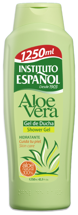 Гель для душа Instituto Espanol Aloe vera, 1.25 л, 1.25 кг