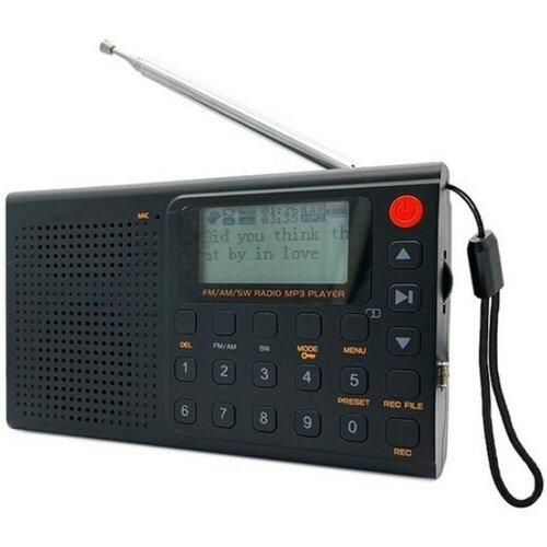Цифровой Всеволновой DSP Радиоприемник ASPECT QL-M02 / Поддержка Micro SD карт, MP3, Запись с Эфира / Расширенный УКВ Диапазон 64-108 MHz