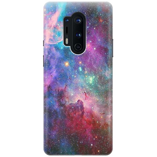 фото Cиликоновый чехол на oneplus 8 pro / ванплюс 8 про с принтом "волшебный космос" gosso