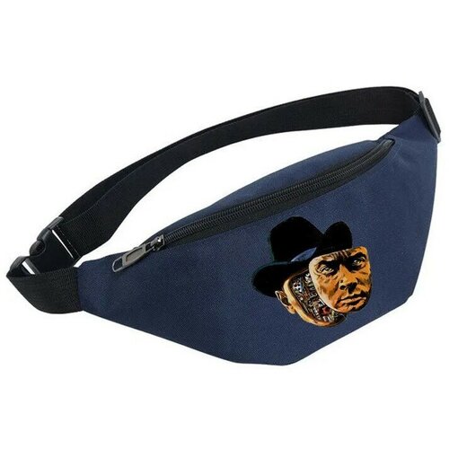 фото Сумка поясная noname, синий