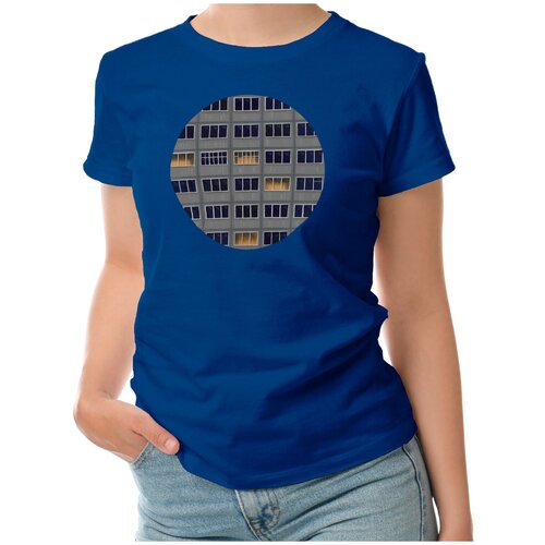 фото Футболка roly, размер l, синий