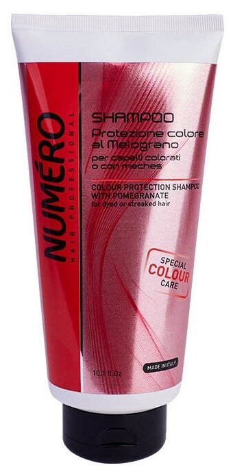 Brelil Professional шампунь Numero Colour для окрашенных волос, 300 мл