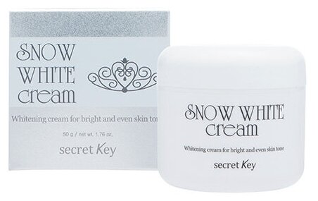 Secret Key SNOW WHITE cream Крем для лица отбеливающий 50 г