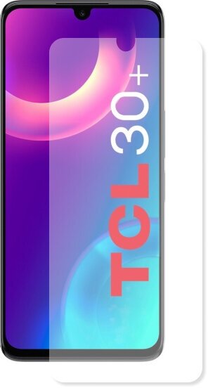 Гидрогелевая пленка LuxCase для TCL 30 Plus, Матовая, 0,14 мм, Front - фото №1