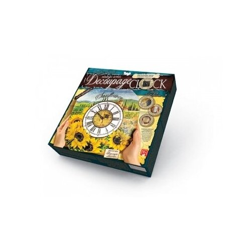 фото Danko toys decoupage clock часы (dkc-01-09)