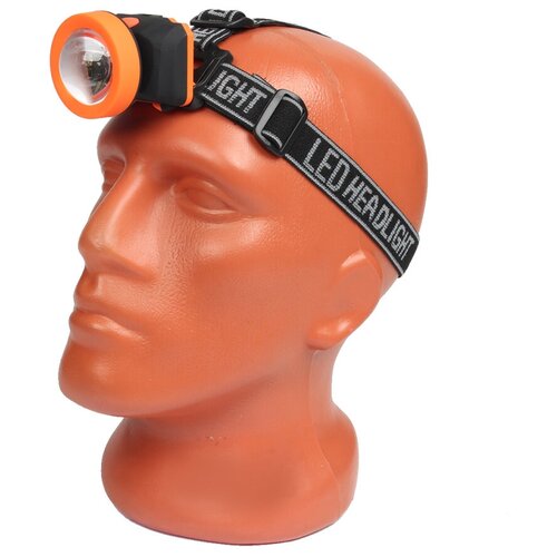 фото Фонарь налобный светодиодный на батарейках 0507 police