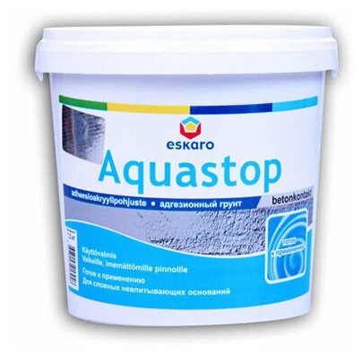 Изображение Грунт Eskaro Aquastop Contact 1,5кг EAG016