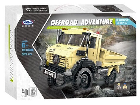 Конструктор XB-03026 (529 дет.) в коробке