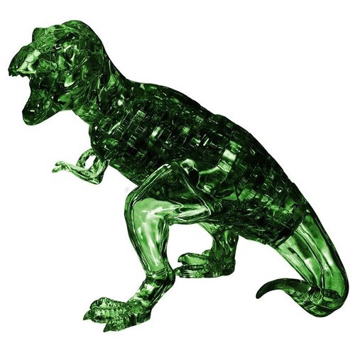 3D-пазл Crystal Puzzle Динозавр T-Rex (90334), 49 дет., 14 см пазл 3d crystal puzzle золотая карусель