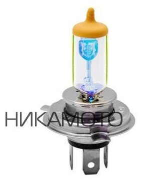 MTF-LIGHT HAU1204 Лампа Н4 12V, 55W, серия Aurum 3000К (к-т 2 шт)