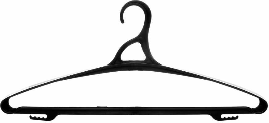 Вешалка для одежды р. 48-50 (черный)