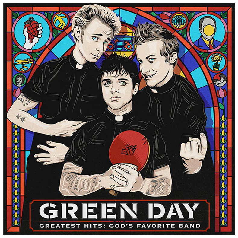 Виниловая пластинка Green Day. Greatest Hits: God s Favorite Band (2 LP)