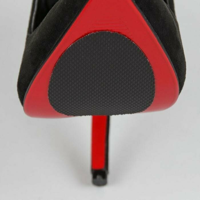 Накладки для обуви противоскользящ (ПУ) круп прот 9*6,5*0,1см (пара) чёрн пакет от 742178