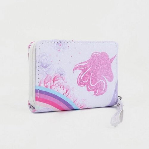 фото Кошелек nazamok kids, фактура матовая, белый
