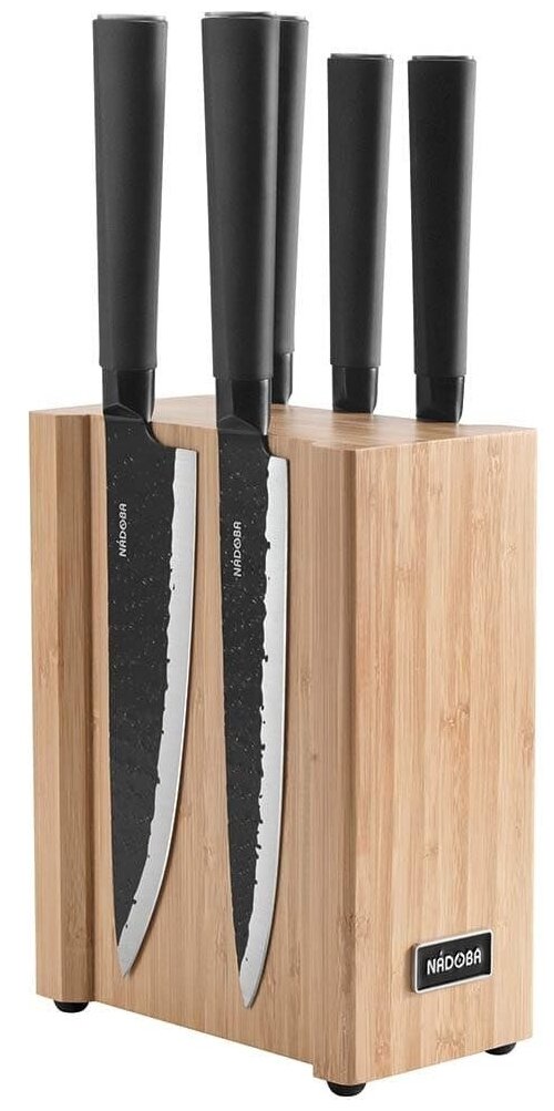 Набор ножей Нож-топорик Nadoba Horta 723616, 33x9x36 см, лезвие: 9 см, черный