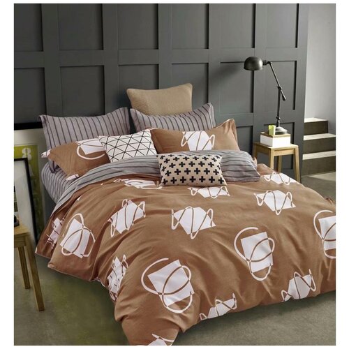 фото Постельное бельё "танго", vip сатин, арт:tpig6-561; размер 2.0 наволочки 50 х 70 tango