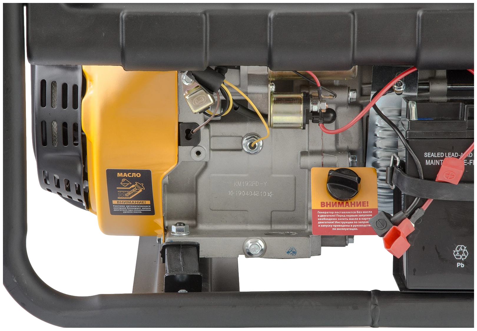 Бензиновый генератор Denzel PS 90 EA, (9000 Вт) - фотография № 7