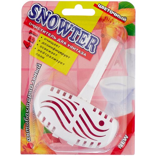 Snowter гигиенический блок для унитаза Цветочный 1 шт.
