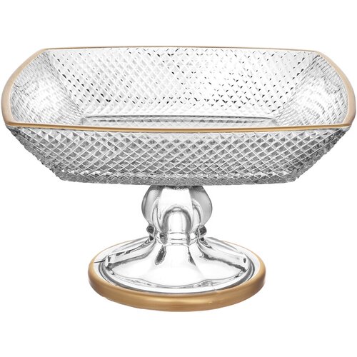 Блюдо квадратное н/н 19см.