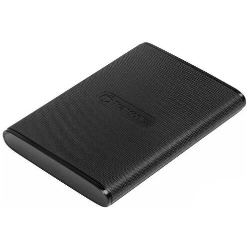 Внешний твердотельный накопитель External SSD Transcend 240Gb, USB 3.1 Gen 1, Type C размером с пластиковую карту В комплекте с двумя кабелями Type C-A и Type C-C