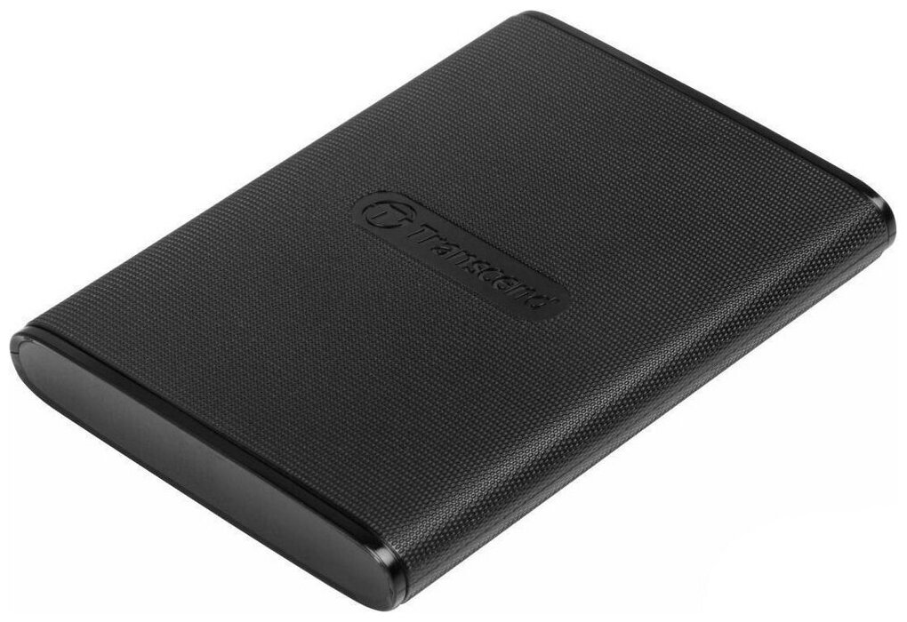 Внешний твердотельный накопитель External SSD Transcend 480Gb, USB 3.1 Gen 1, Type C размером с пластиковую карту В комплекте с двумя кабелями Type C-A и Type C-C