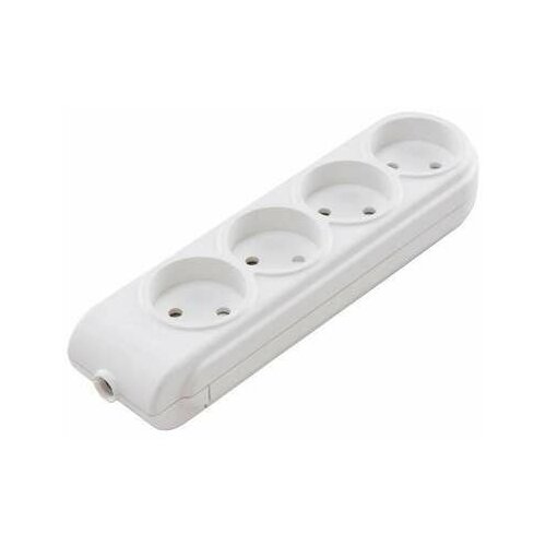 Колодка удлинителя 4-м без заземл. защ. шторки Makel N4010000