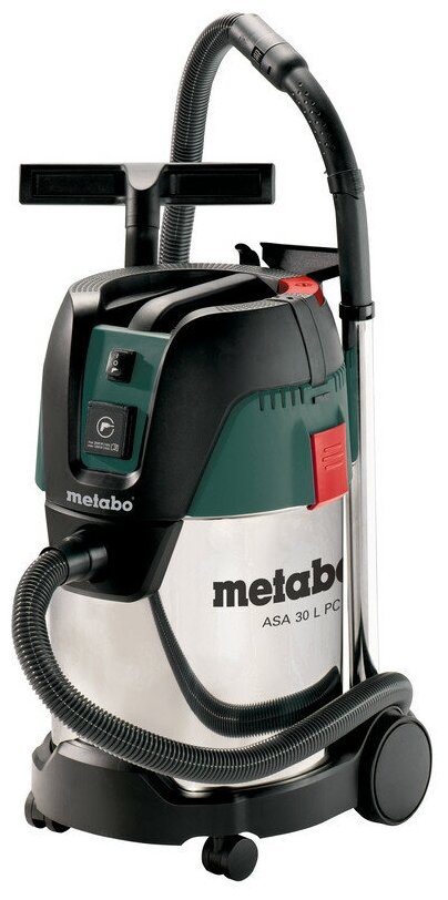Универсальный строительный пылесос Metabo ASA 30 L PC INOX, (602015000)