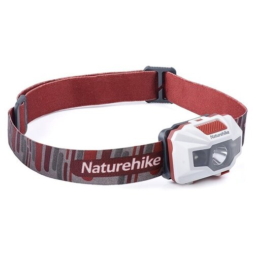 фото Фонарь налобный naturehike outdoor led koplamp portable headlamp красно-белый