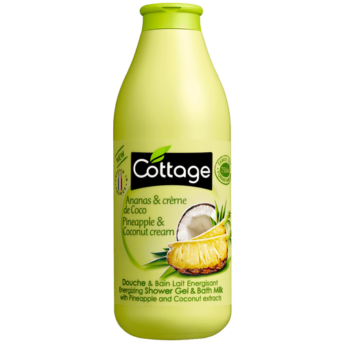 Гель для душа Cottage Pineapple & coconut cream, 750 мл гель для душа cottage pineapple