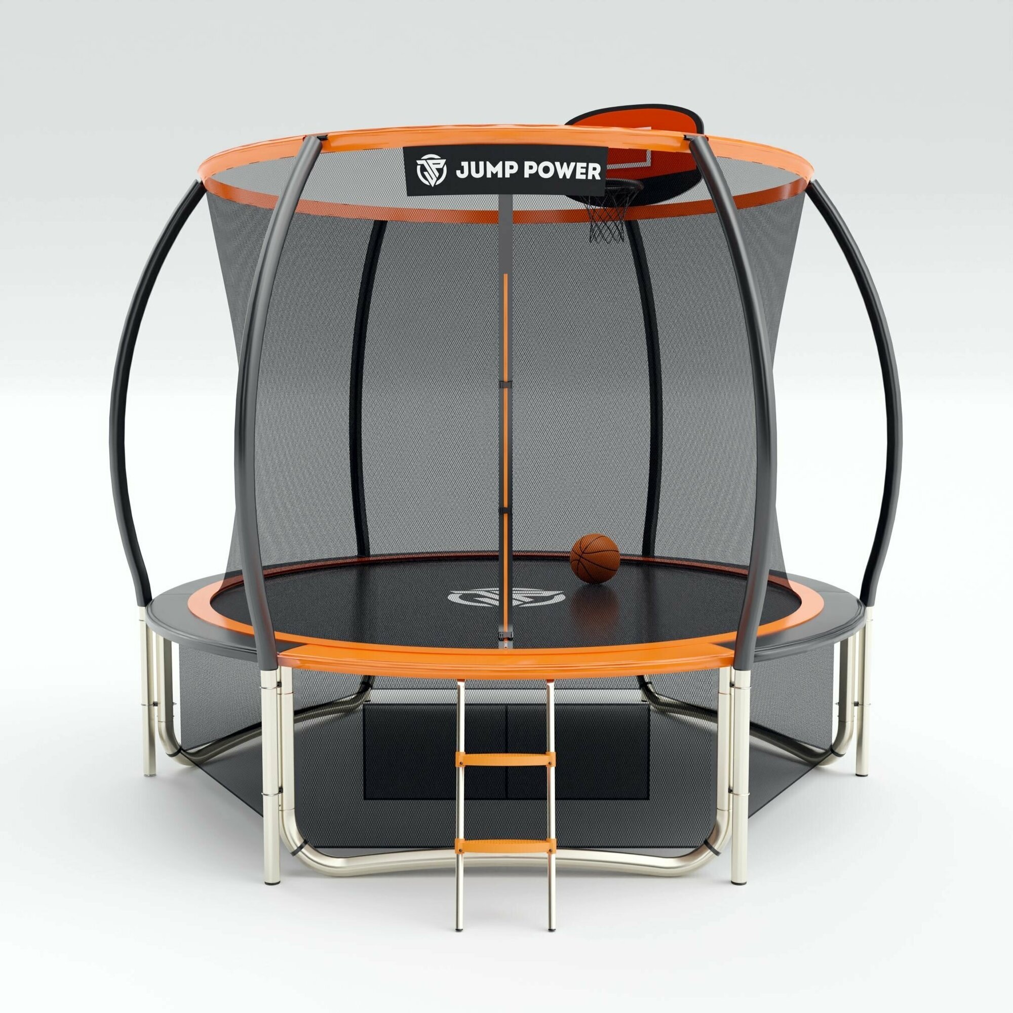 Батут Jump Power 10 ft Pro Inside Basket Orange